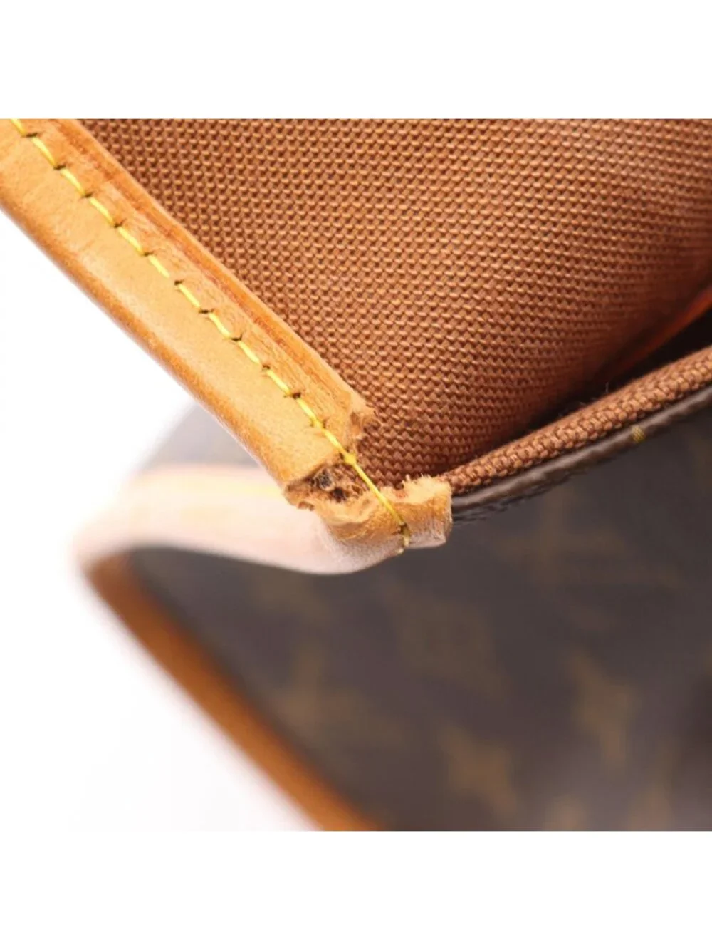 Louis Vuitton Handbag Bel Air Monogram 2-Way Canvas Leather